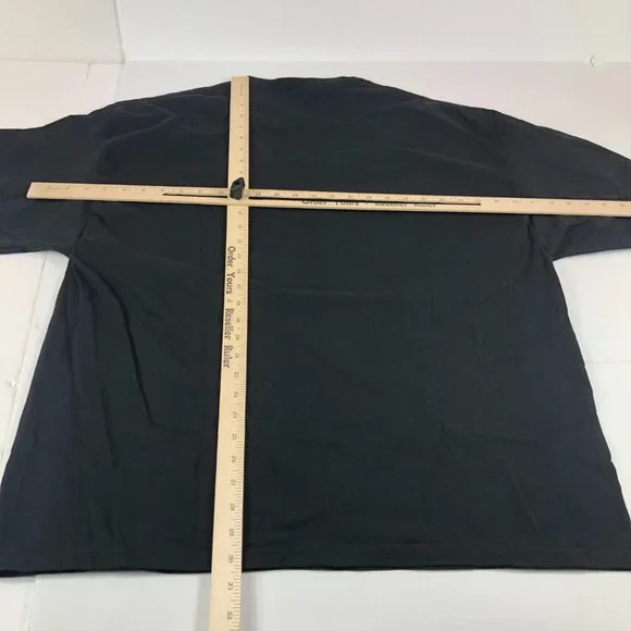 Y2K Looney Tunes Shirt Men's Extra Extra Large Black Taz I'm A Stunna Bedazzled - Picture 10 of 12